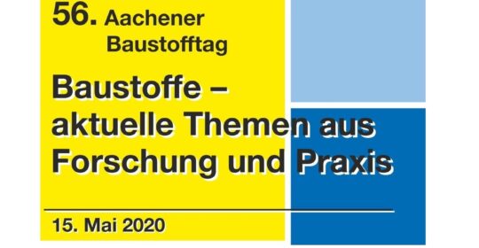 ABGESAGT – Nächster Baustofftag im Mai 2020
